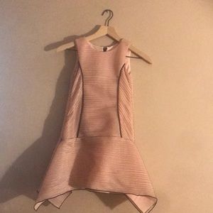Size 7 pink and black dress